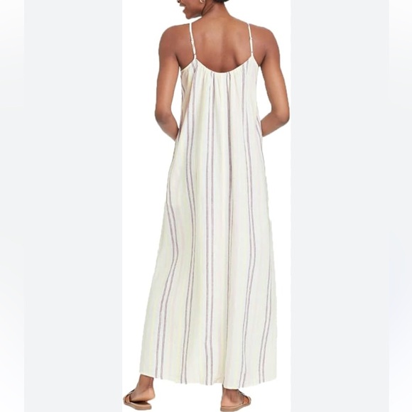 Women’s Sleeveless Linen Maxi Dress ~ A New Day L - Picture 5 of 5